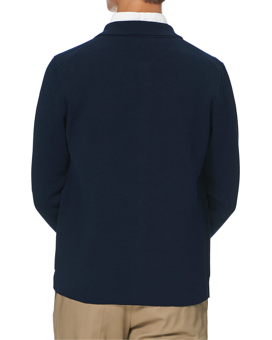 Herre | Trøjer | Altea | Wool Chore Jacket Navy