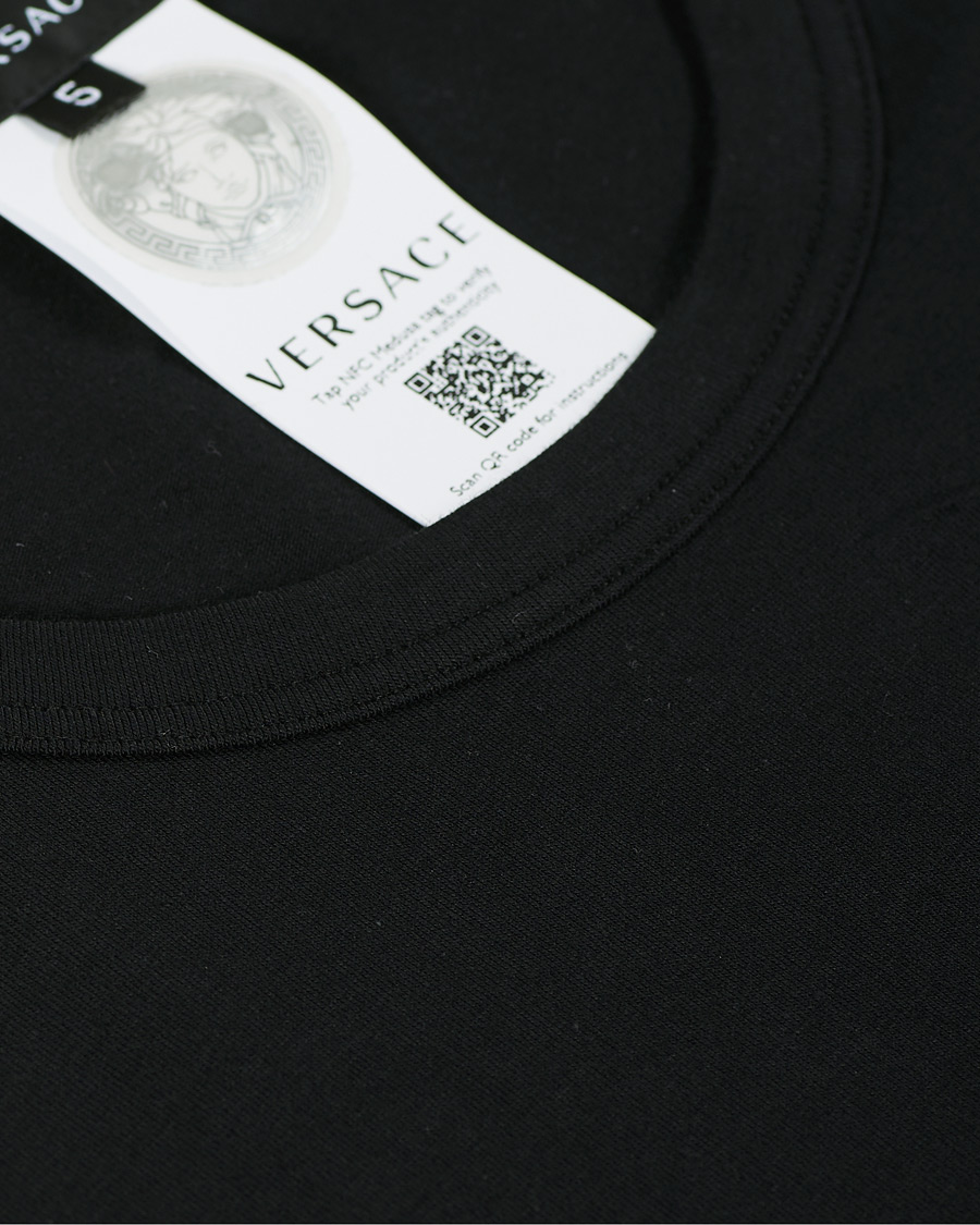 Herre | T-Shirts | Versace | Logo Tee Black