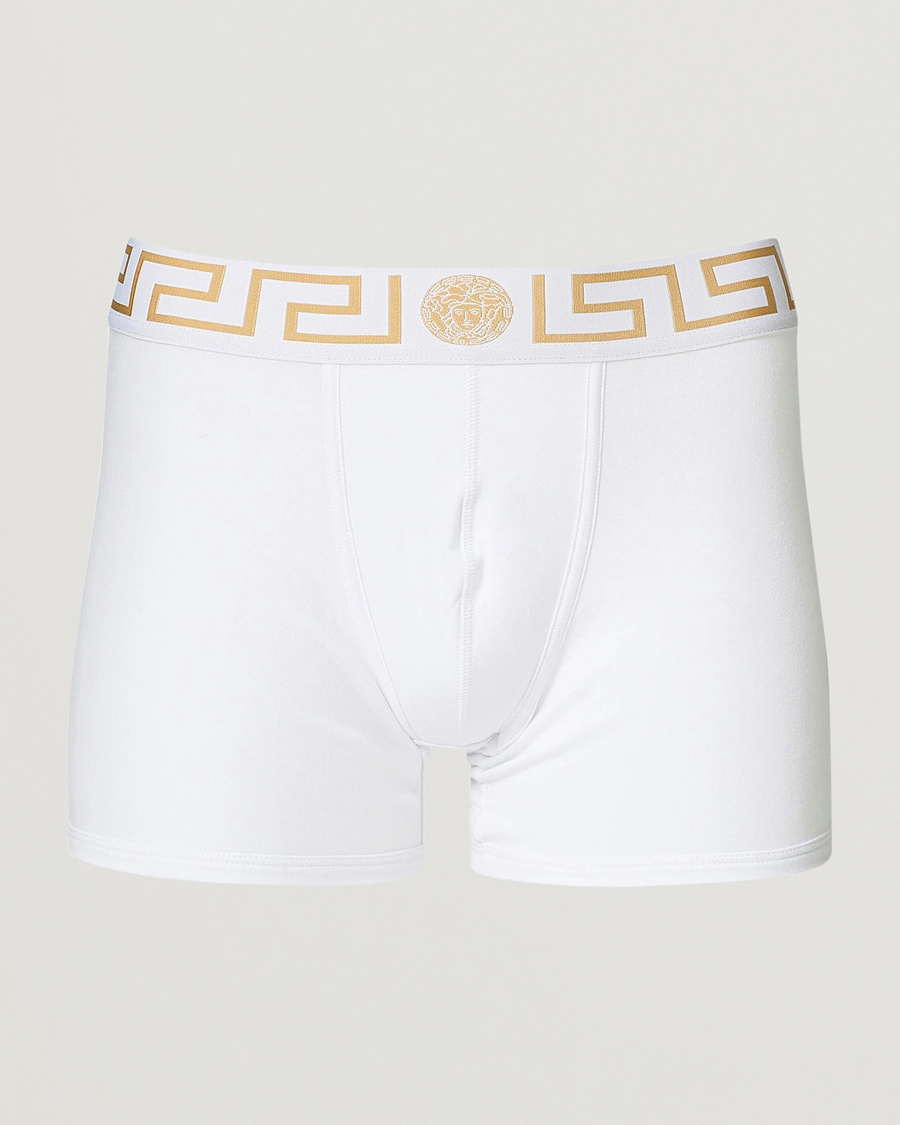 Herre | Undertøj | Versace | Greca Boxer Briefs White
