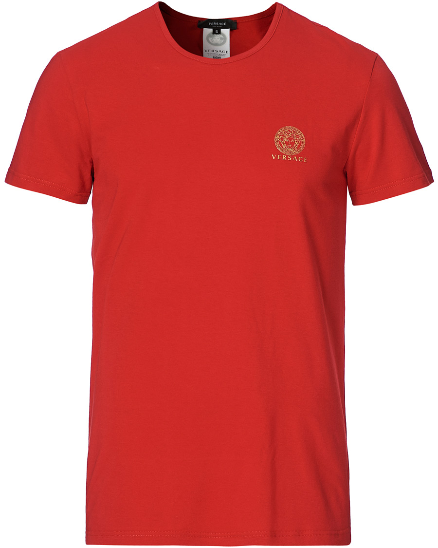 Herre | T-Shirts | Versace | Medusa Tee Red
