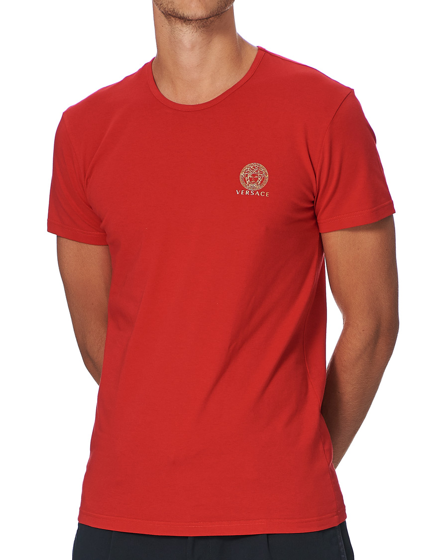 Herre | T-Shirts | Versace | Medusa Tee Red