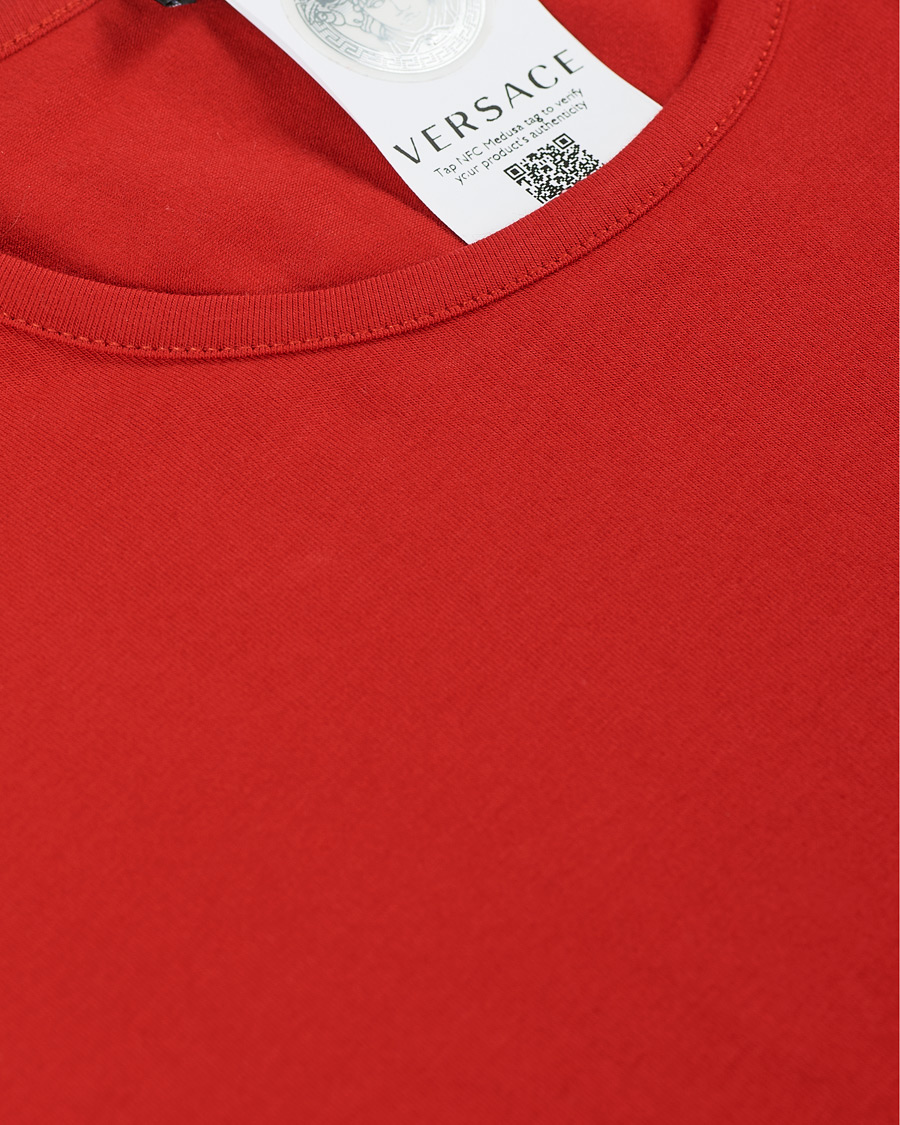 Herre | T-Shirts | Versace | Medusa Tee Red