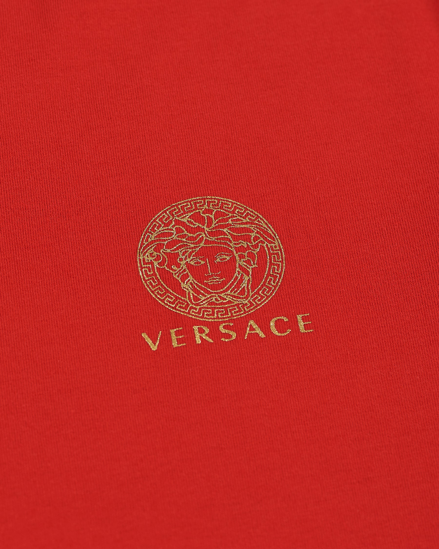 Herre | T-Shirts | Versace | Medusa Tee Red