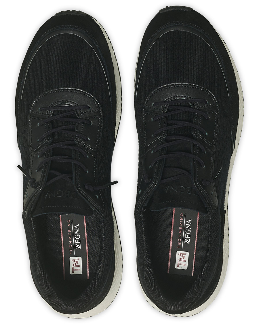 Herre | Z Zegna Piuma Running Sneaker Black | Z Zegna | Piuma Running Sneaker Black