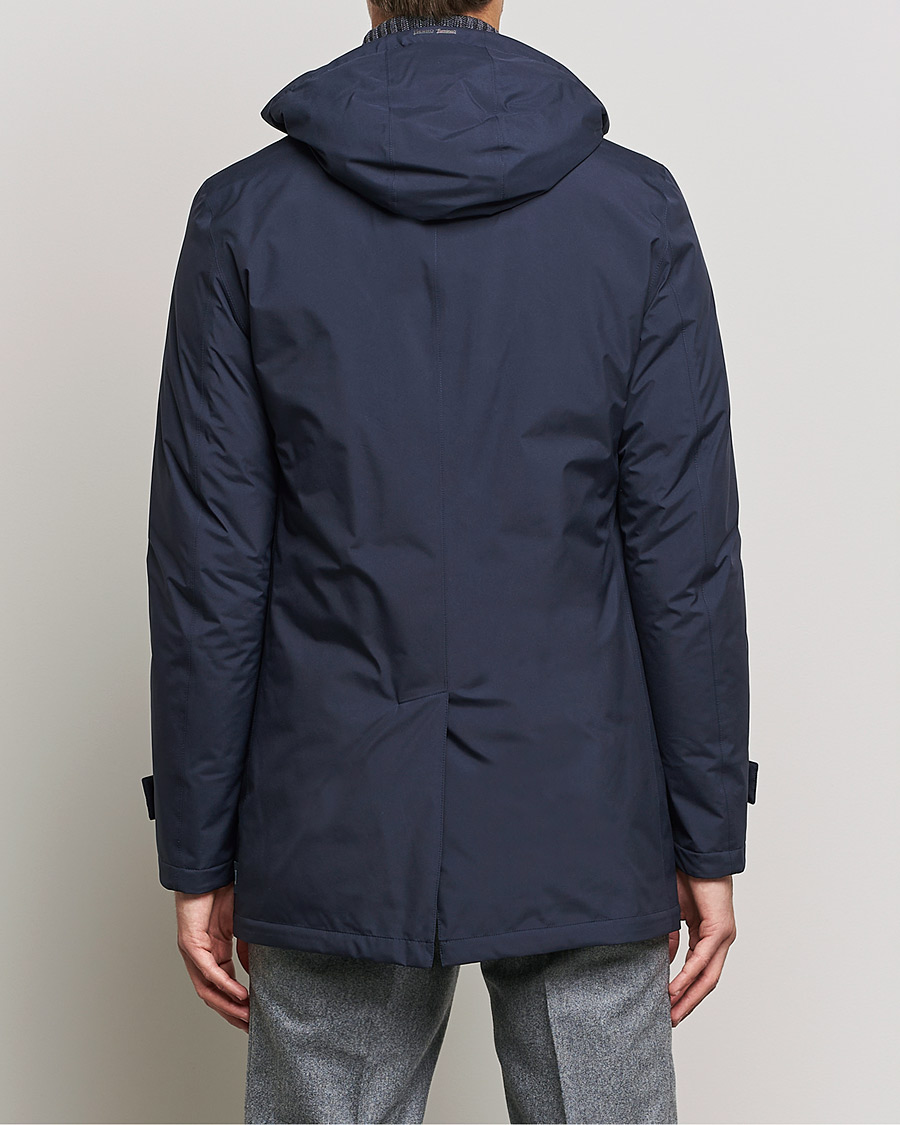 Herre | Jakker | Herno | Laminar Waterproof Down Coat Navy
