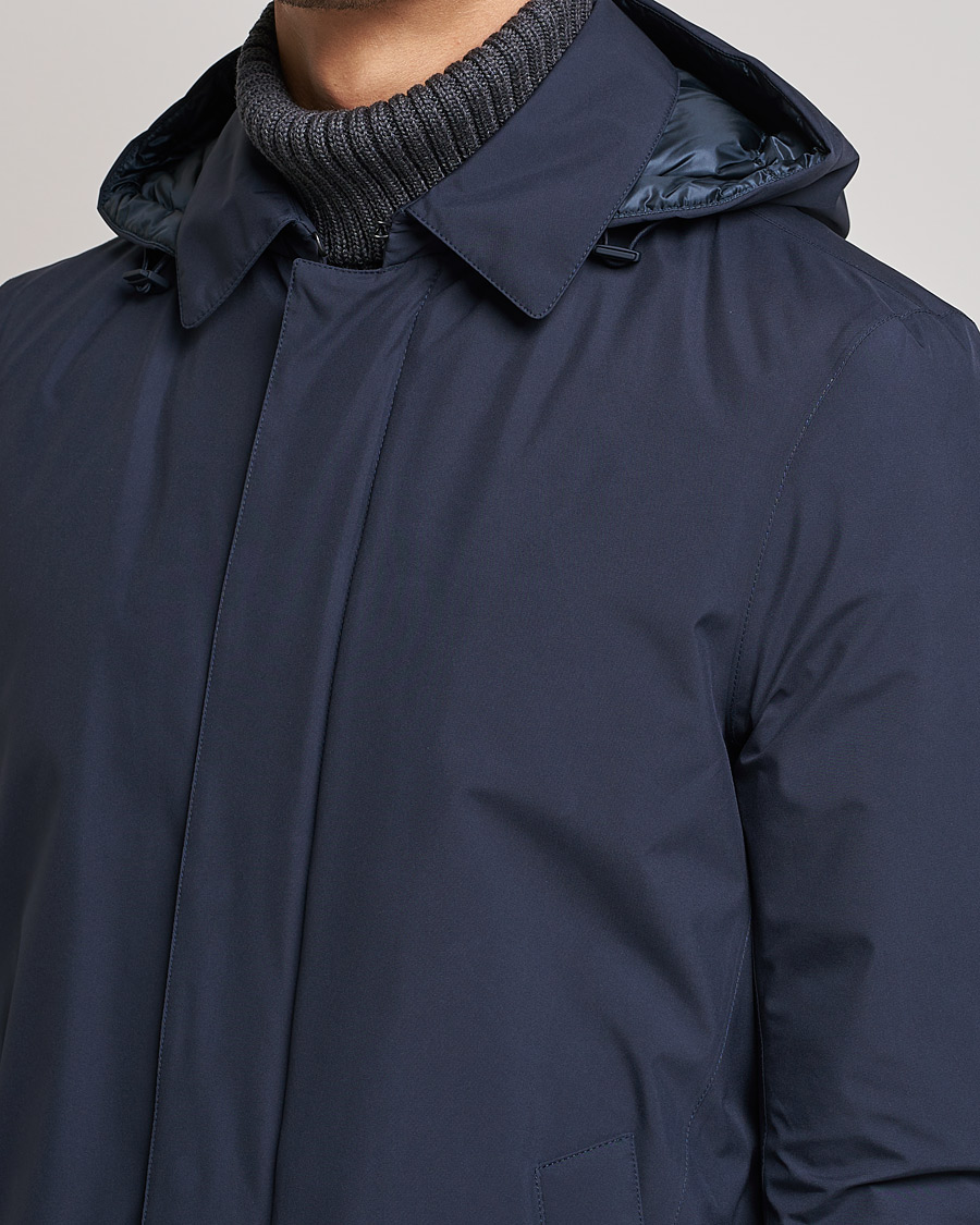 Herre | Jakker | Herno | Laminar Waterproof Down Coat Navy