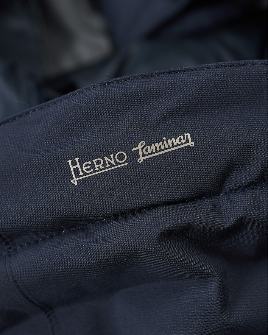 Herre | Jakker | Herno | Laminar Waterproof Down Coat Navy