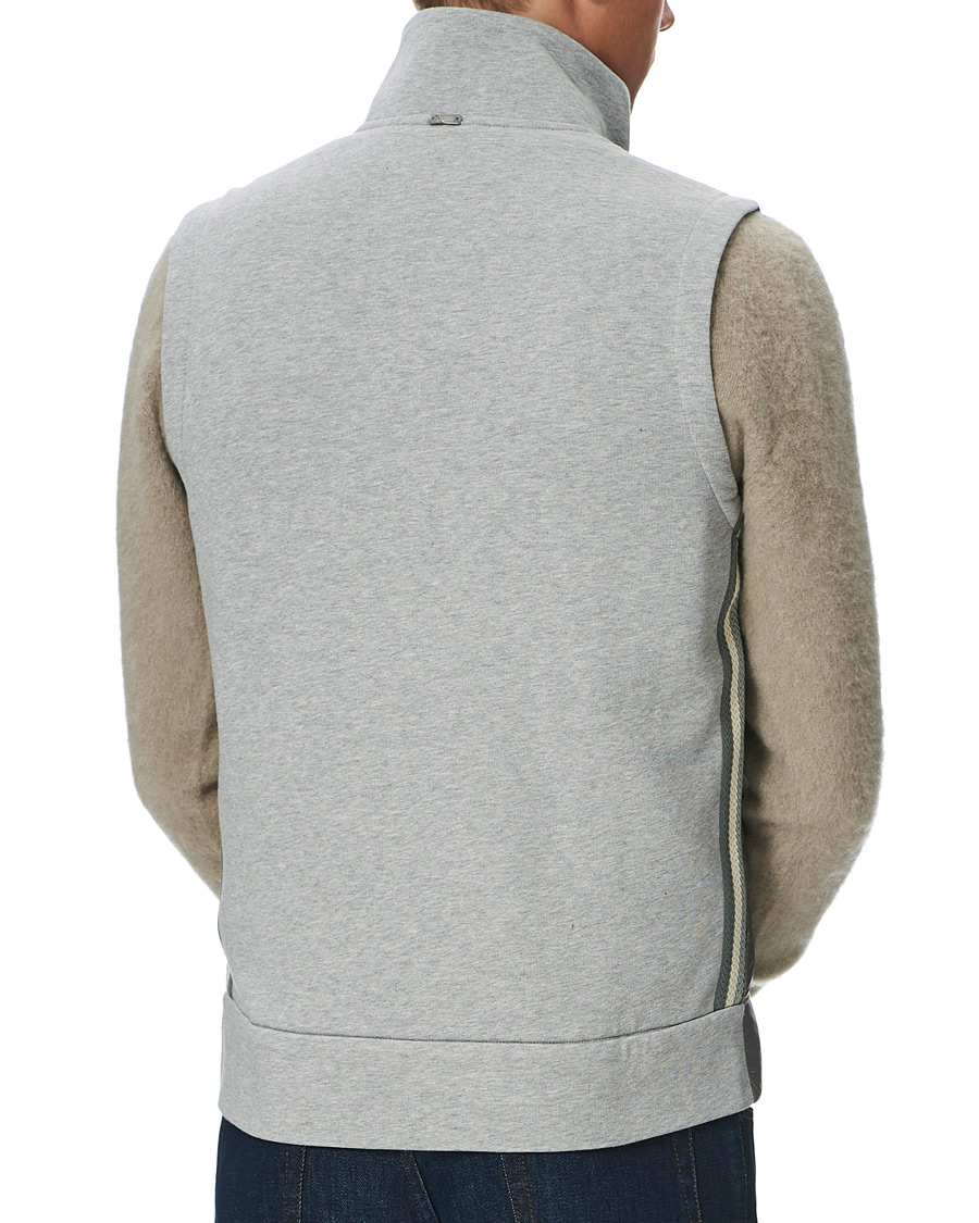 Herre | Jakker | Herno | Nylon Ultralight Gilet Grigio Perla