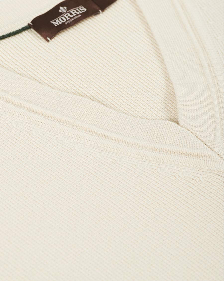 Herre | Trøjer | Morris Heritage | Maretiimo V-Neck Off White