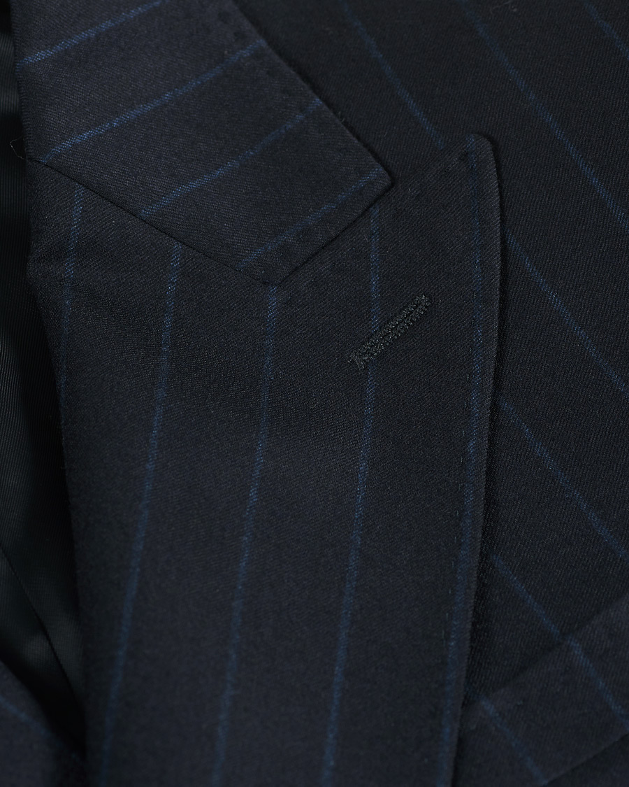 Herre | Blazere & jakker | Morris Heritage | Pinstripe Double Breasted Suit Blazer Navy