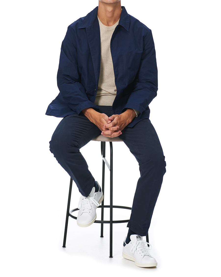 Herre | adidas Originals Stan Smith Sneaker White/Navy | adidas Originals | Stan Smith Sneaker White/Navy