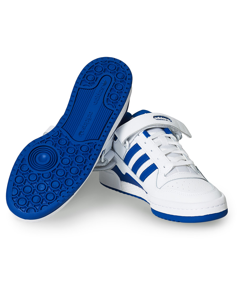 Herre | adidas Originals Forum Low Sneaker White/Blue | adidas Originals | Forum Low Sneaker White/Blue