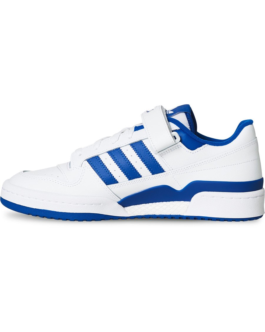 Herre | adidas Originals Forum Low Sneaker White/Blue | adidas Originals | Forum Low Sneaker White/Blue