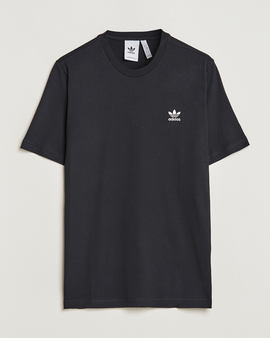 Herre | T-Shirts | adidas Originals | Essential Trefoil Tee Black