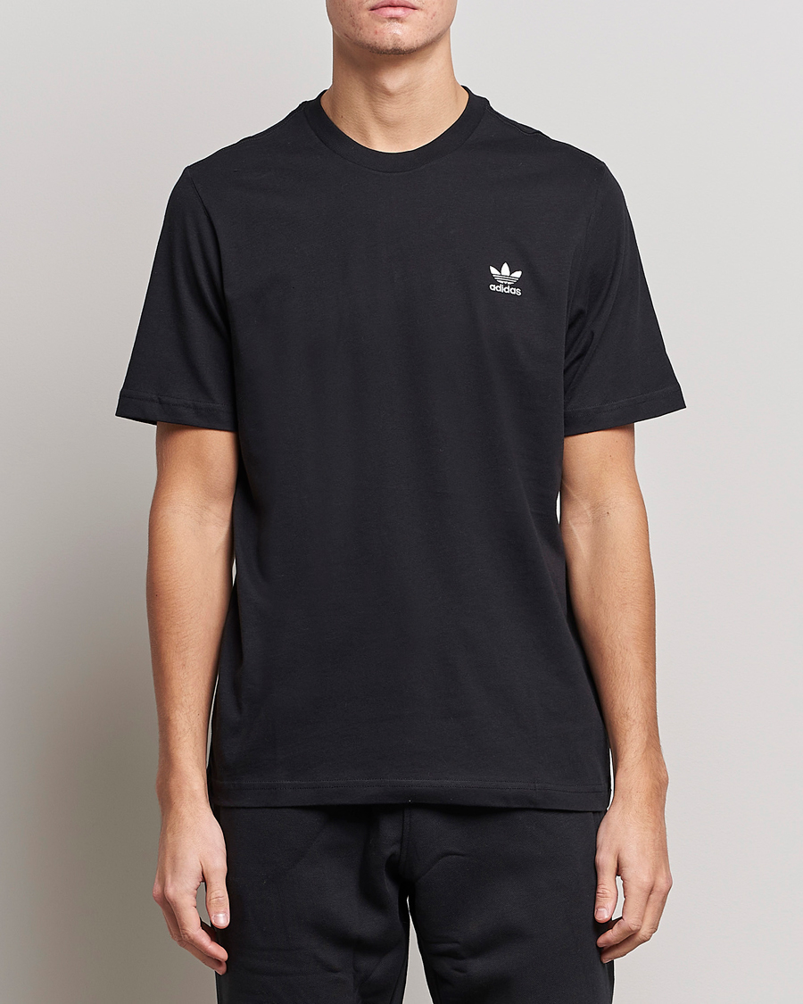 Herre | T-Shirts | adidas Originals | Essential Trefoil Tee Black