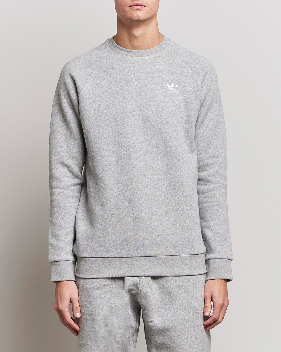 Herre | Trøjer | adidas Originals | Essential Trefoil Sweatshirt Grey