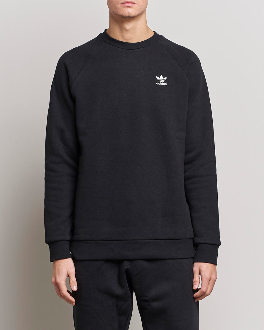 Herre | Trøjer | adidas Originals | Essential Trefoil Sweatshirt Black