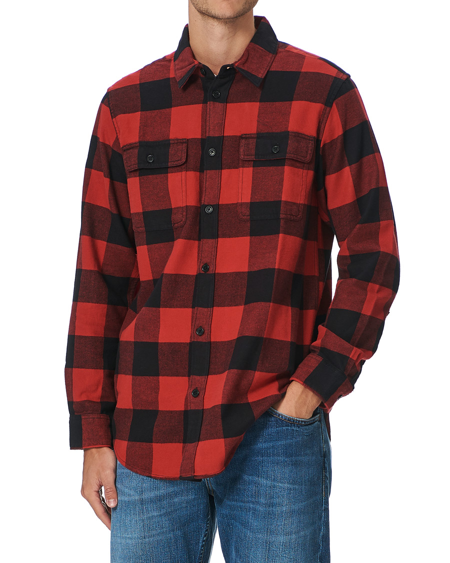 Herre | Skjorter | Nudie Jeans | Gabriel Buffalo Check Shirt Red