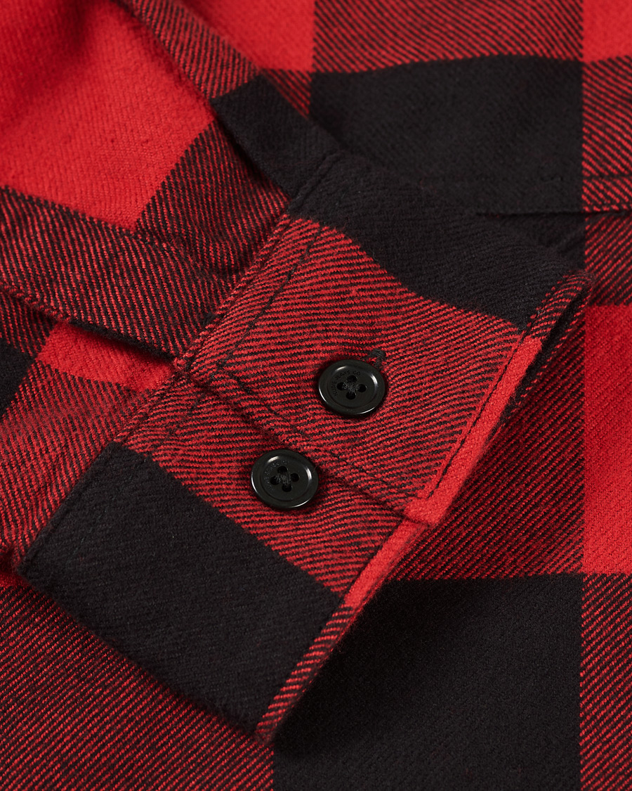 Herre | Skjorter | Nudie Jeans | Gabriel Buffalo Check Shirt Red