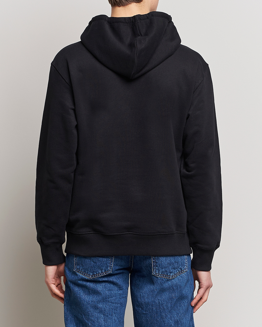 Herre | Trøjer | Nudie Jeans | Franke Logo Hoodie Black