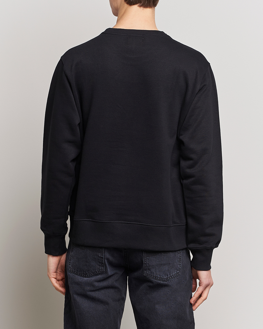 Herre | Trøjer | Nudie Jeans | Frasse Logo Sweatshirt Black