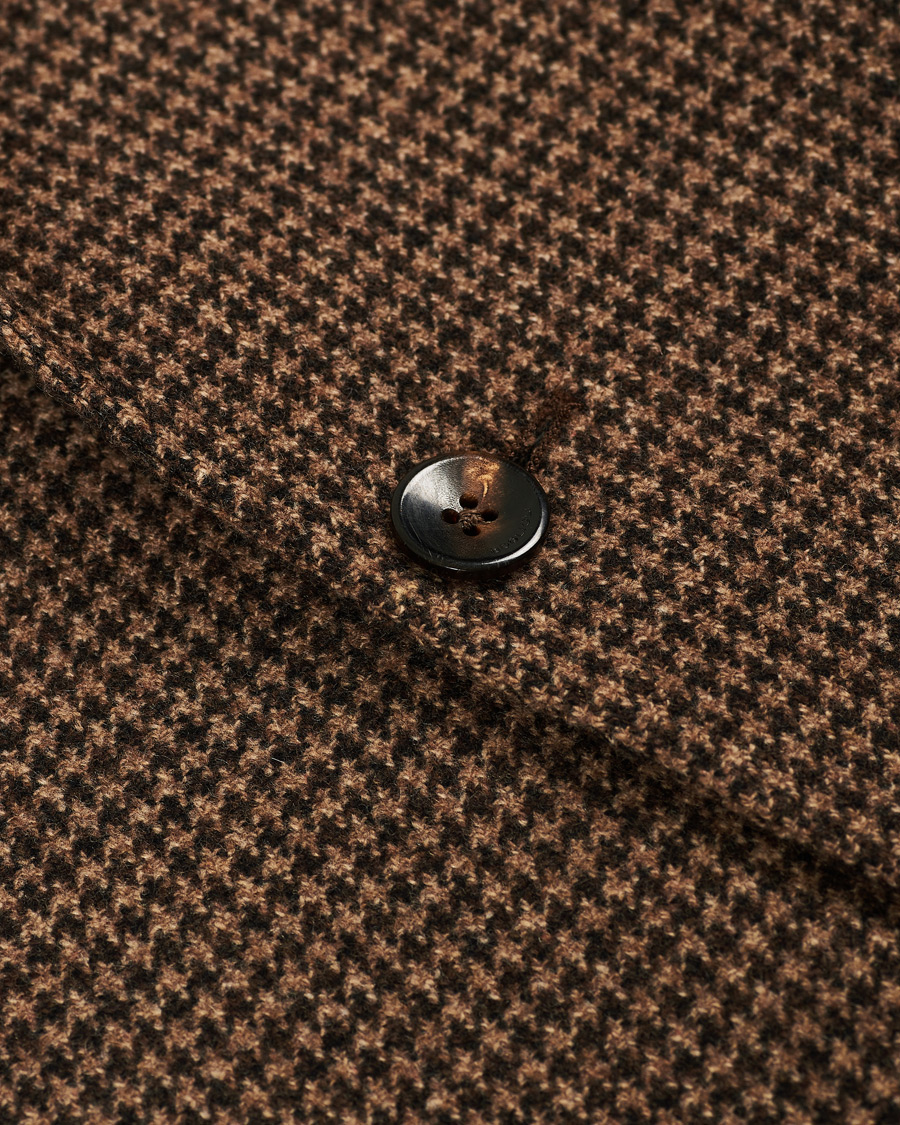 Herre | Blazere & jakker | Boglioli | K Jacket Houndstooth Blazer Brown