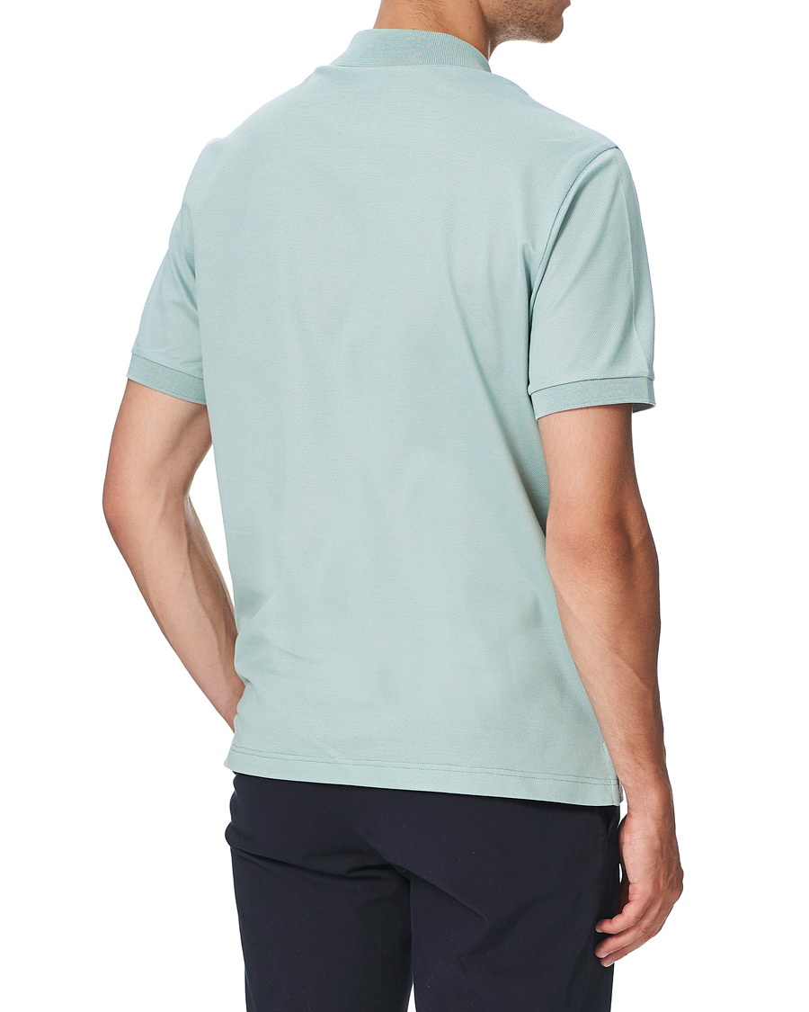 Herre | Polotrøjer | Brioni | Contrast Placket Polo Piquet Aqua