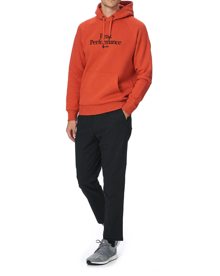 Herre | Trøjer | Peak Performance | Original Logo Hoodie Orange