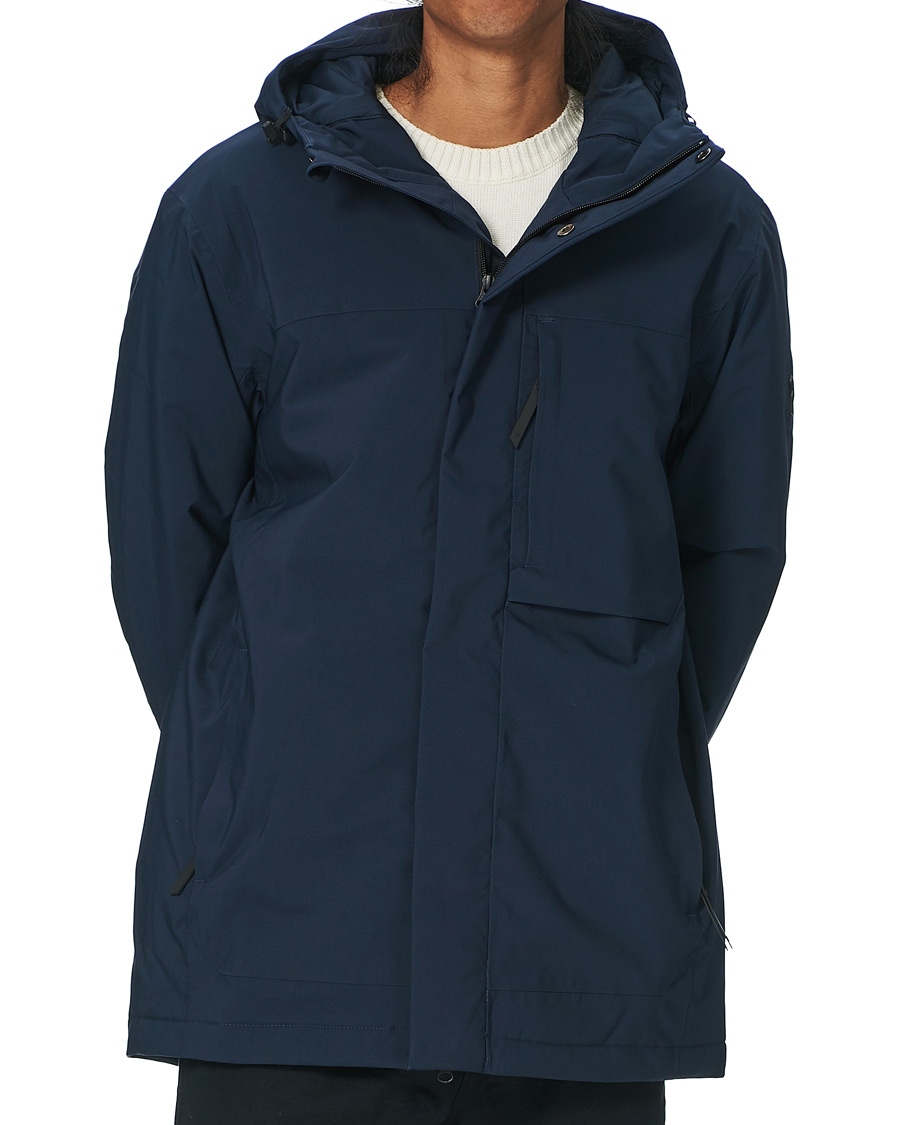 Herre | Jakker | Peak Performance | Unified Hooded Jacket Blue Shadow