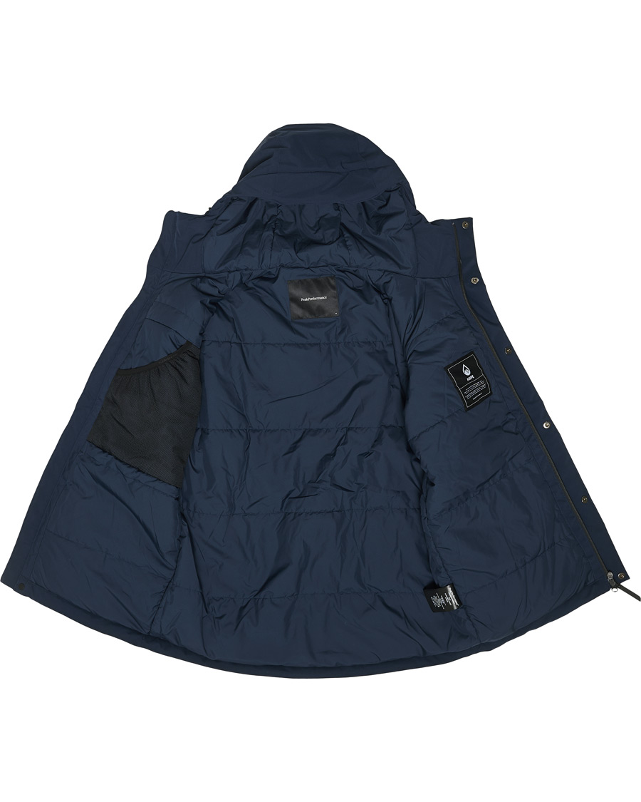 Herre | Jakker | Peak Performance | Unified Hooded Jacket Blue Shadow