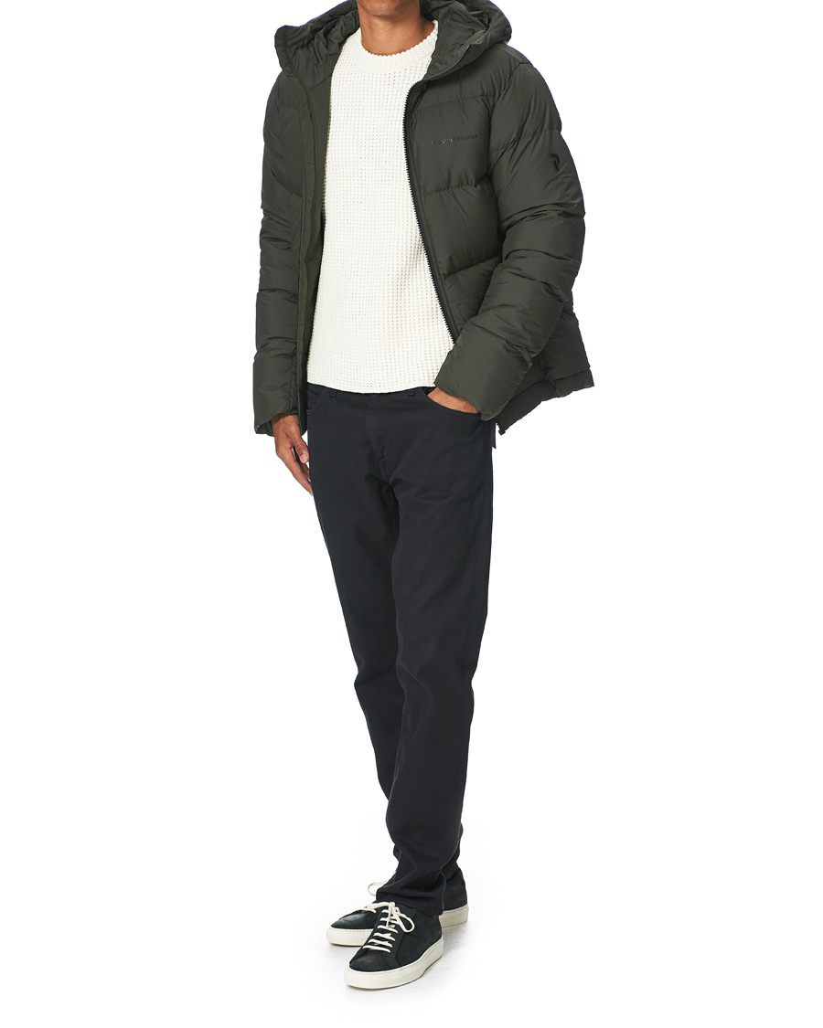 Herre | Jakker | Peak Performance | Rivel Down Hooded Jacket Olive Extreme