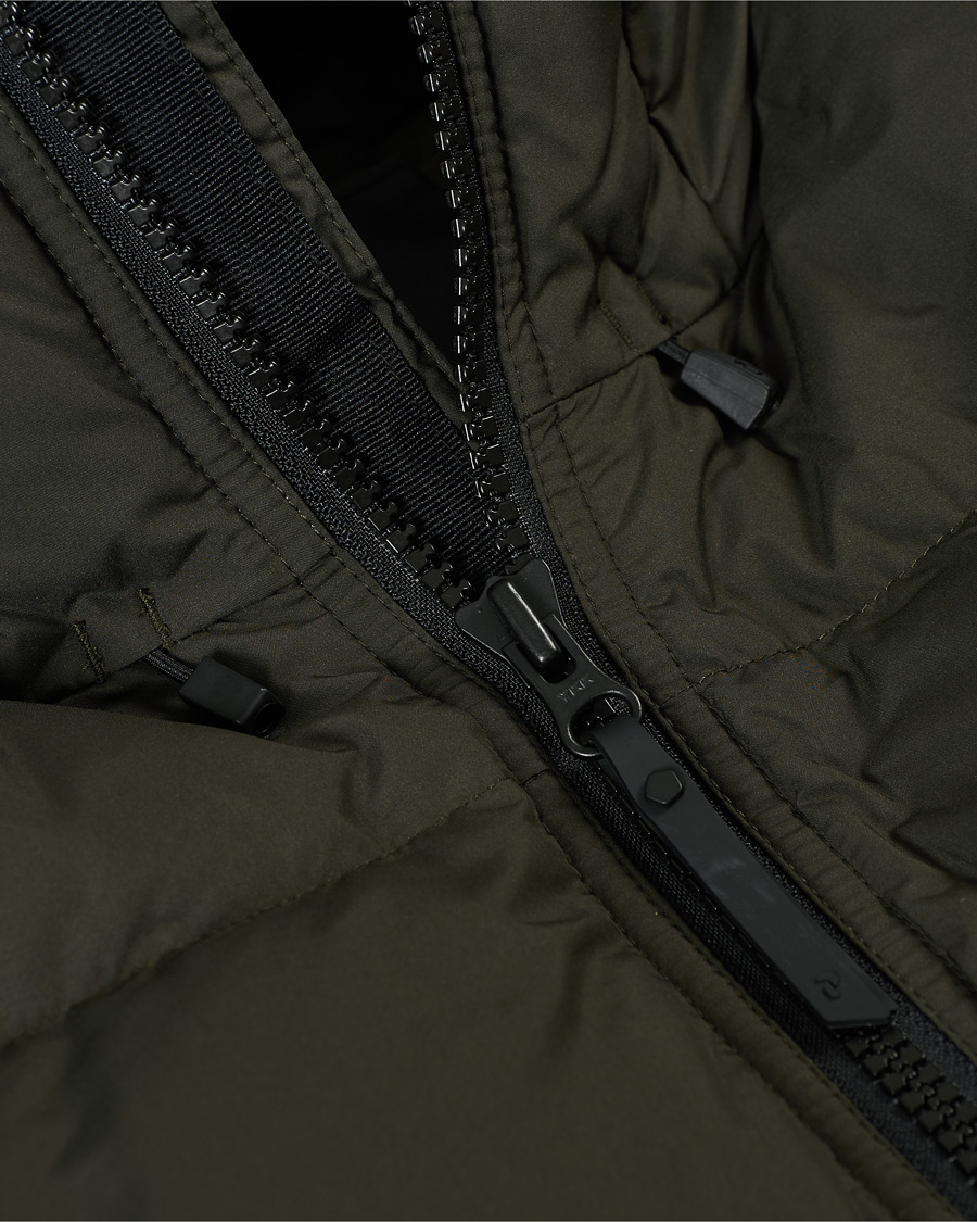 Herre | Jakker | Peak Performance | Rivel Down Hooded Jacket Olive Extreme