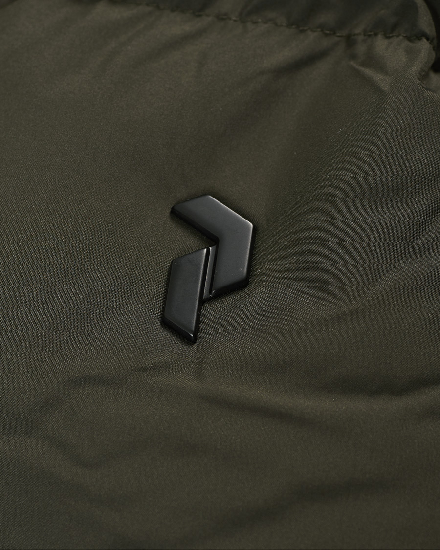 Herre | Jakker | Peak Performance | Rivel Down Hooded Jacket Olive Extreme
