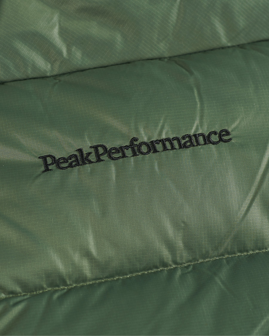 Herre | Jakker | Peak Performance | Frost Down Hooded Jacket Thrill Green