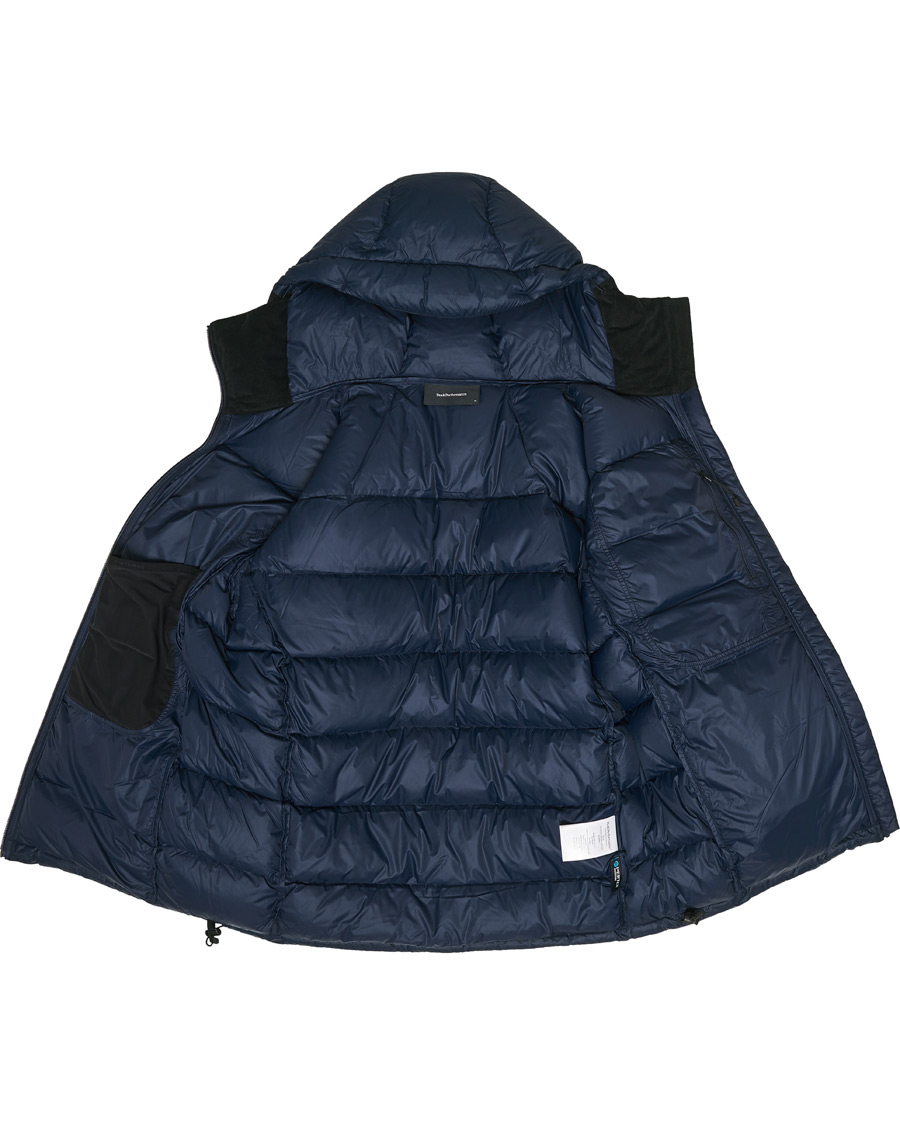 Herre | Jakker | Peak Performance | Frost Down Hooded Jacket Blue Shadow