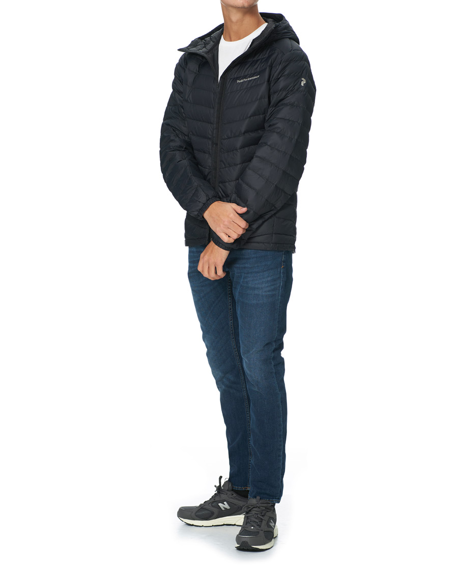 Herre | Jakker | Peak Performance | Frost Liner Down Hooded Jacket Black