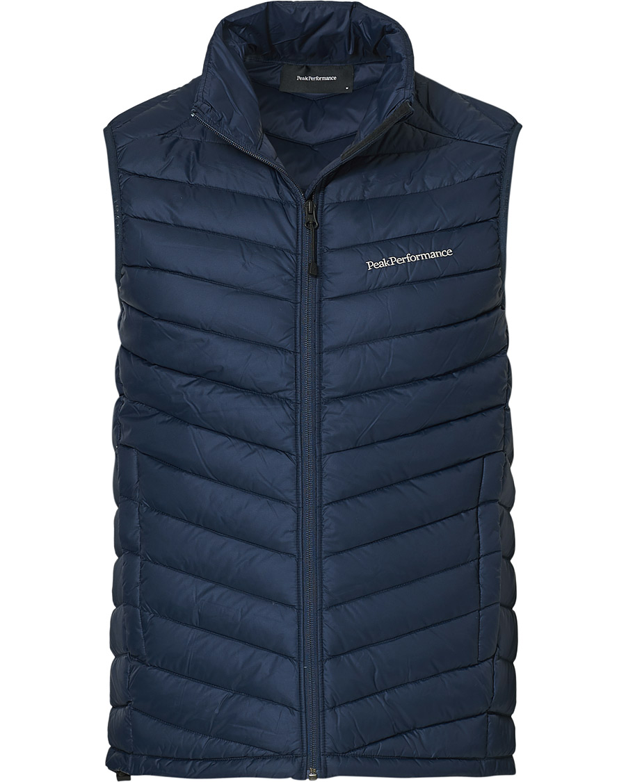 Herre | Jakker | Peak Performance | Frost Down Vest Blue Shadow