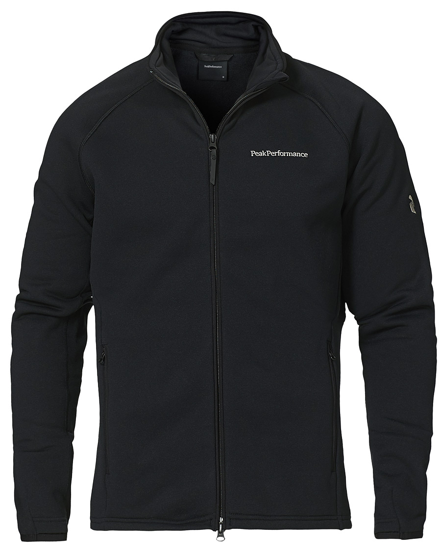 Herre | Trøjer | Peak Performance | Chill Full Zip Jacket Black