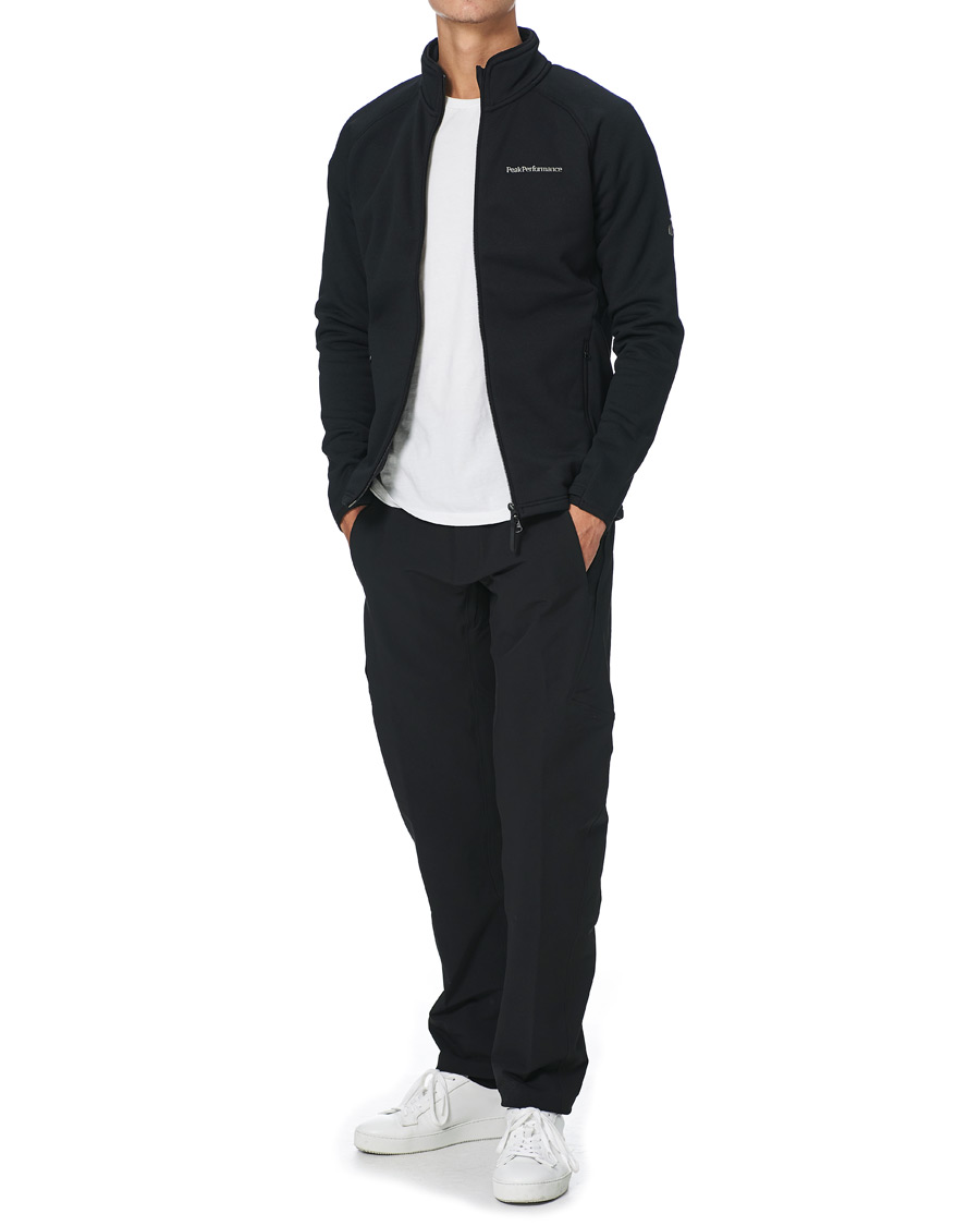 Herre | Trøjer | Peak Performance | Chill Full Zip Jacket Black