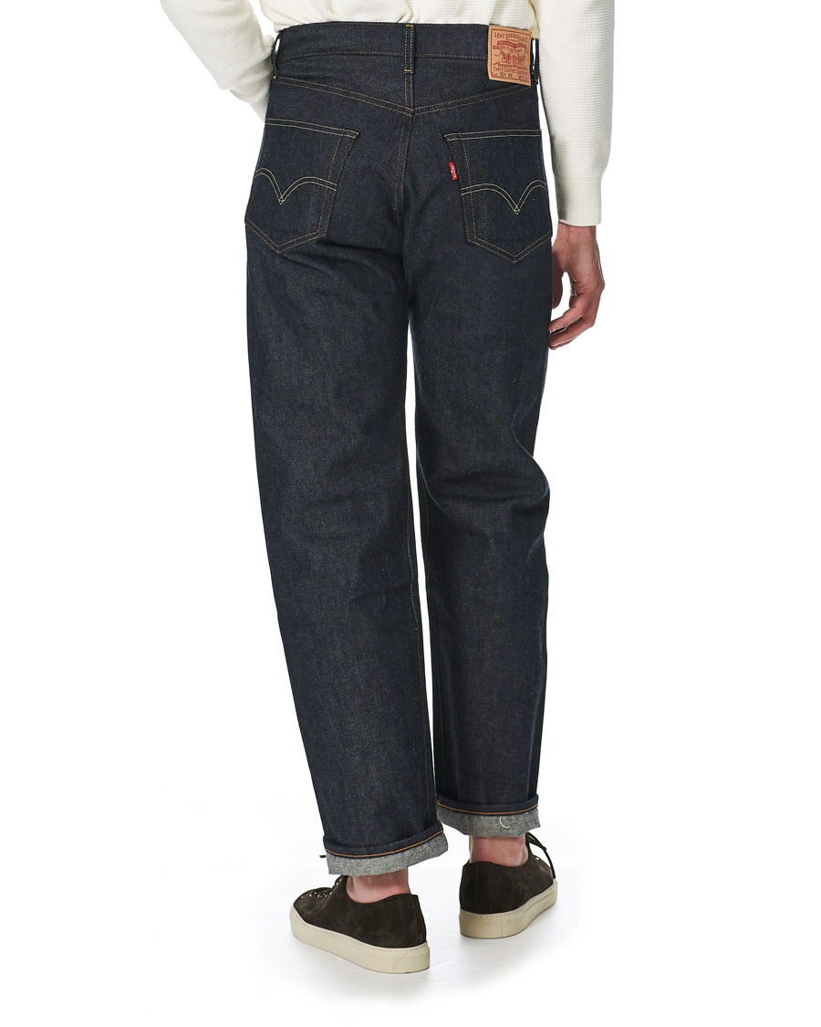 kontoførende Nedgang Slip sko Levi's Vintage Clothing 1955 Straight Loose Fit 501 Selvedge Jeans Rigid -