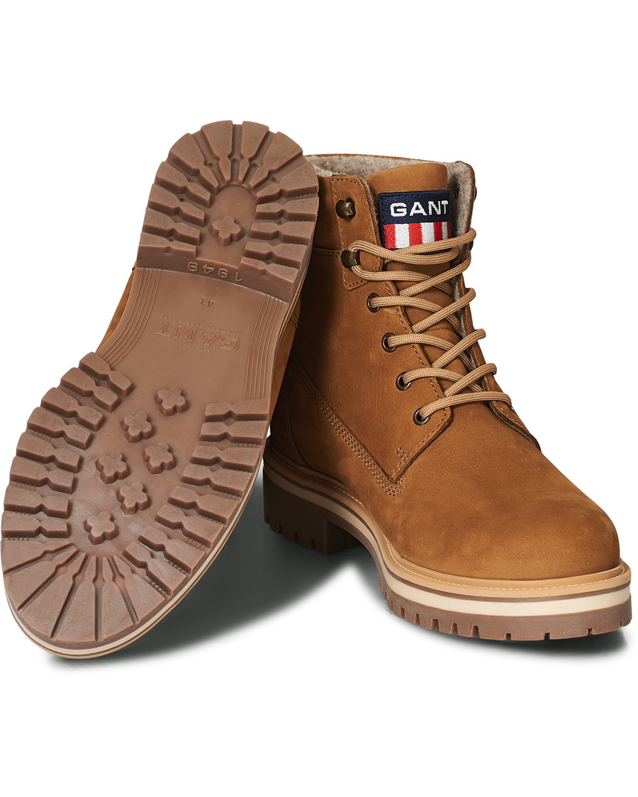 Herre | GANT Palmont Mid Lace Boot Camel | GANT | Palmont Mid Lace Boot Camel