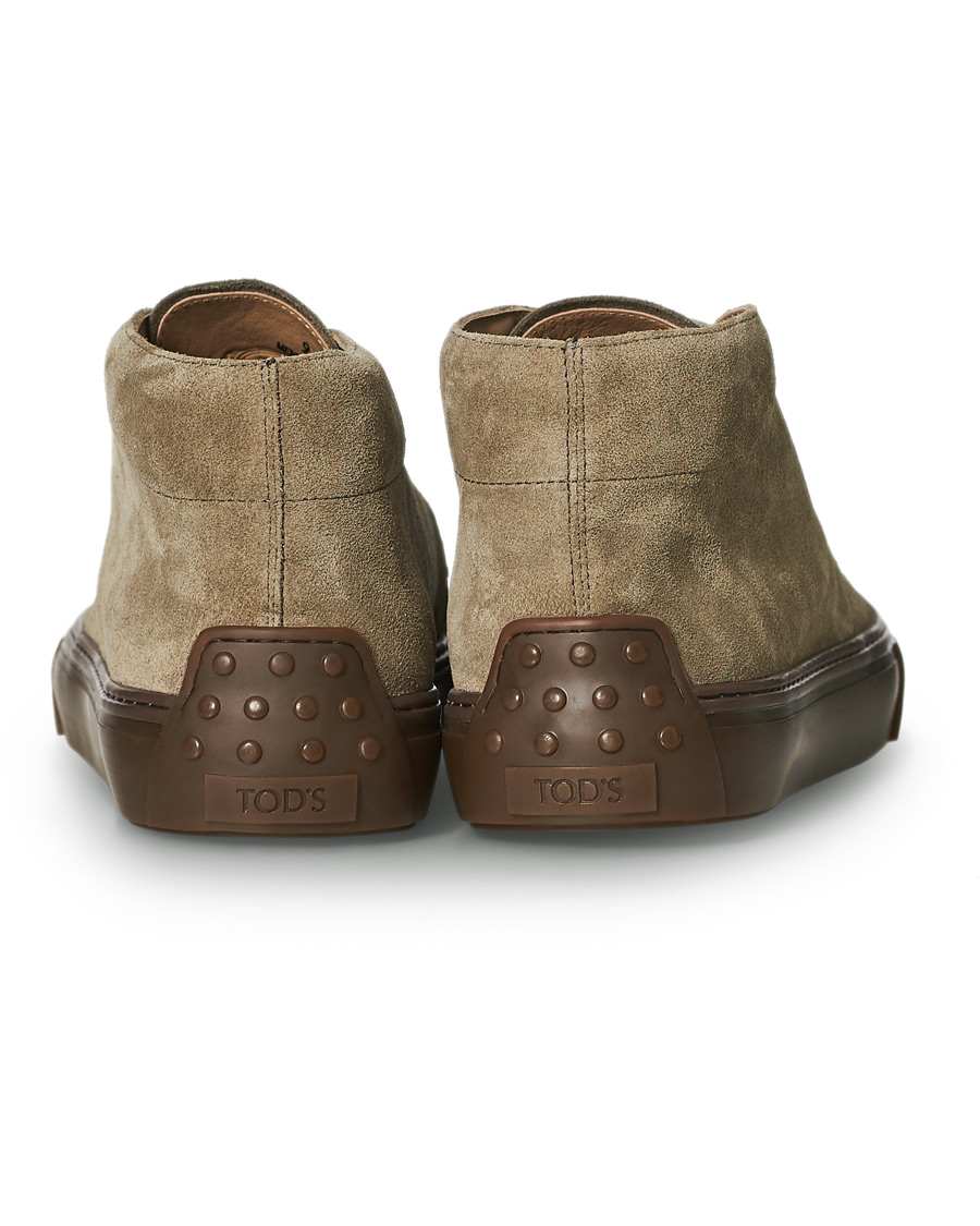 Herre | Tod's Cassetta Chukka Boot Olive Suede | Tod's | Cassetta Chukka Boot Olive Suede