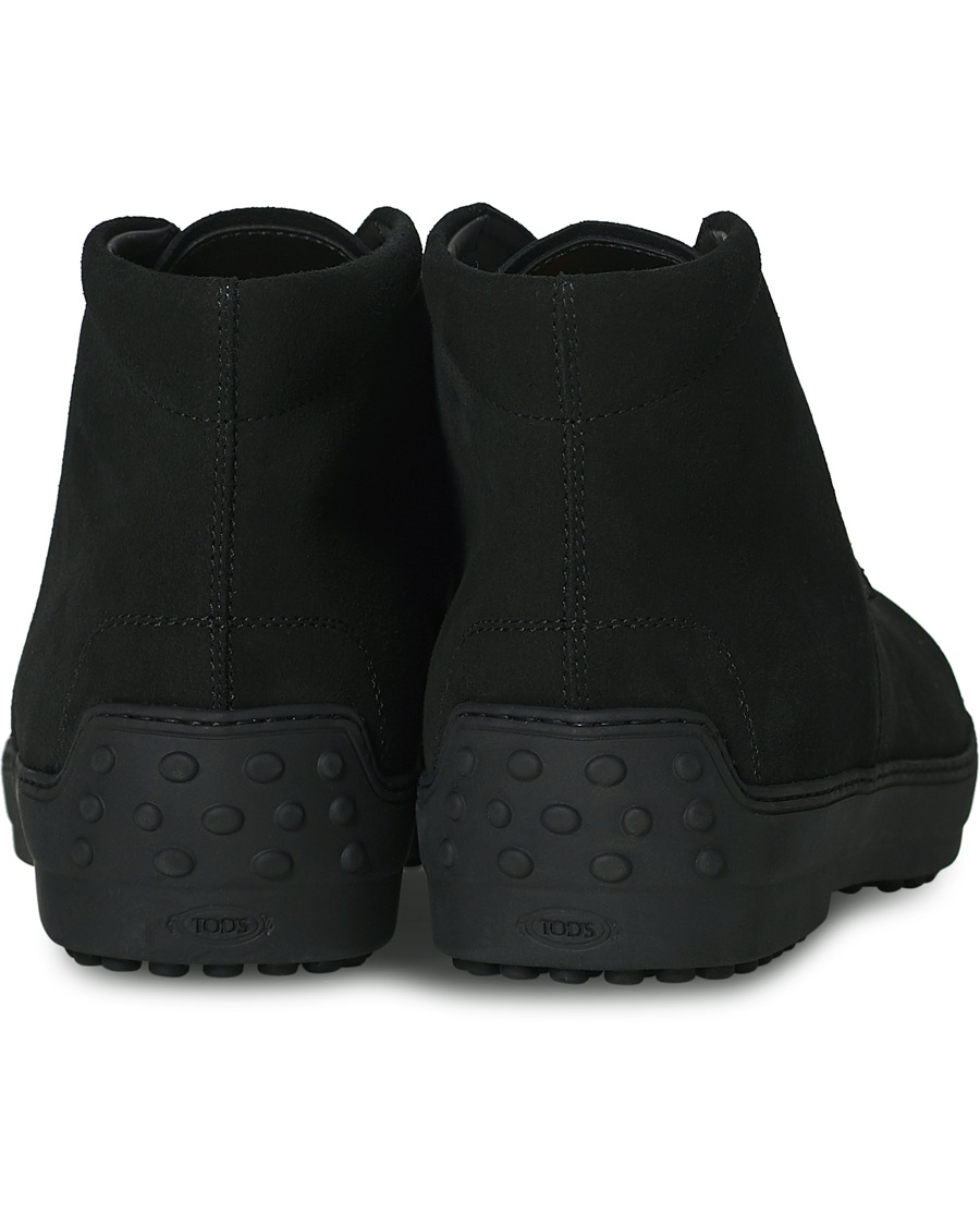 Herre | Tod's Winter Gommini Boots Black Suede | Tod's | Winter Gommini Boots Black Suede