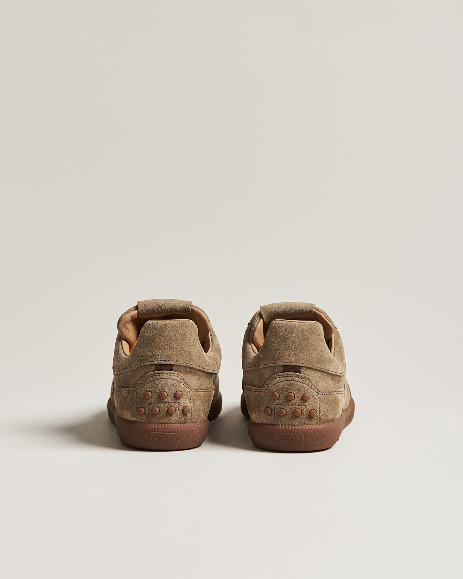 Herre | Tod's Cassetta Leggera Sneaker Beige Suede | Tod's | Cassetta Leggera Sneaker Beige Suede