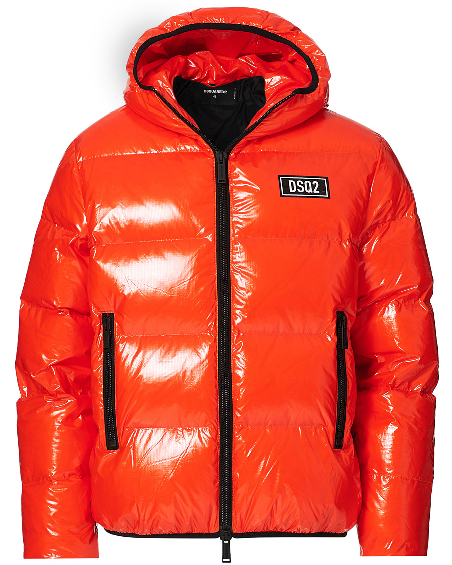 Herre | Jakker | Dsquared2 | Puffer Jacket Orange