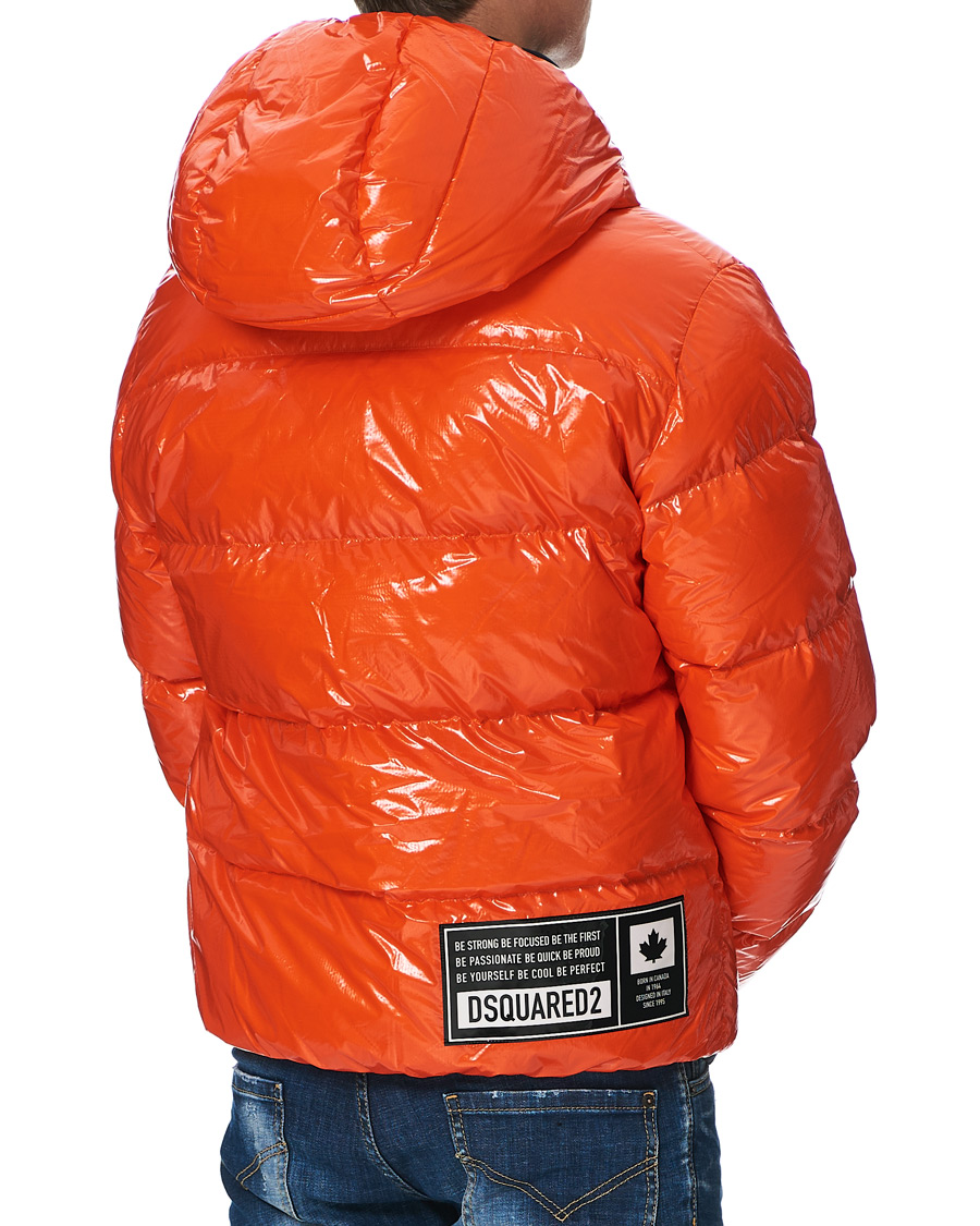 Herre | Jakker | Dsquared2 | Puffer Jacket Orange