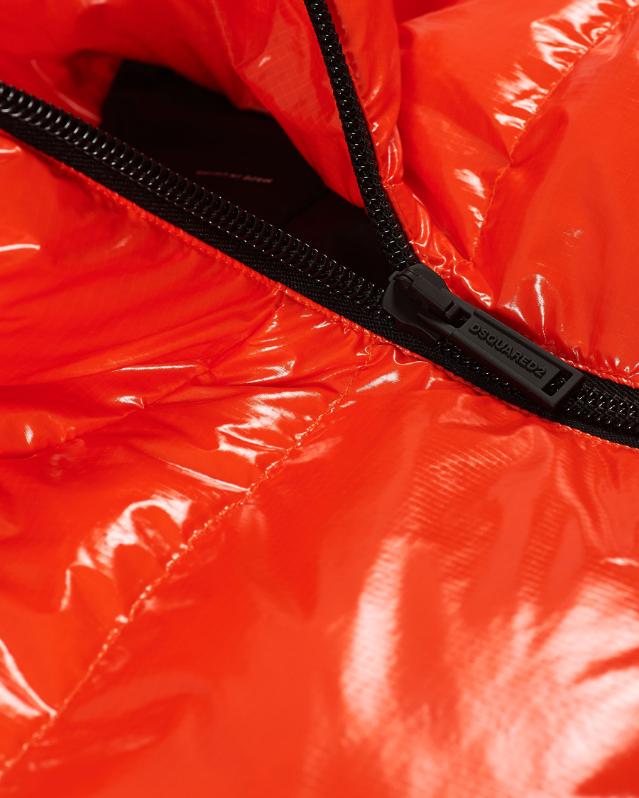 Herre | Jakker | Dsquared2 | Puffer Jacket Orange