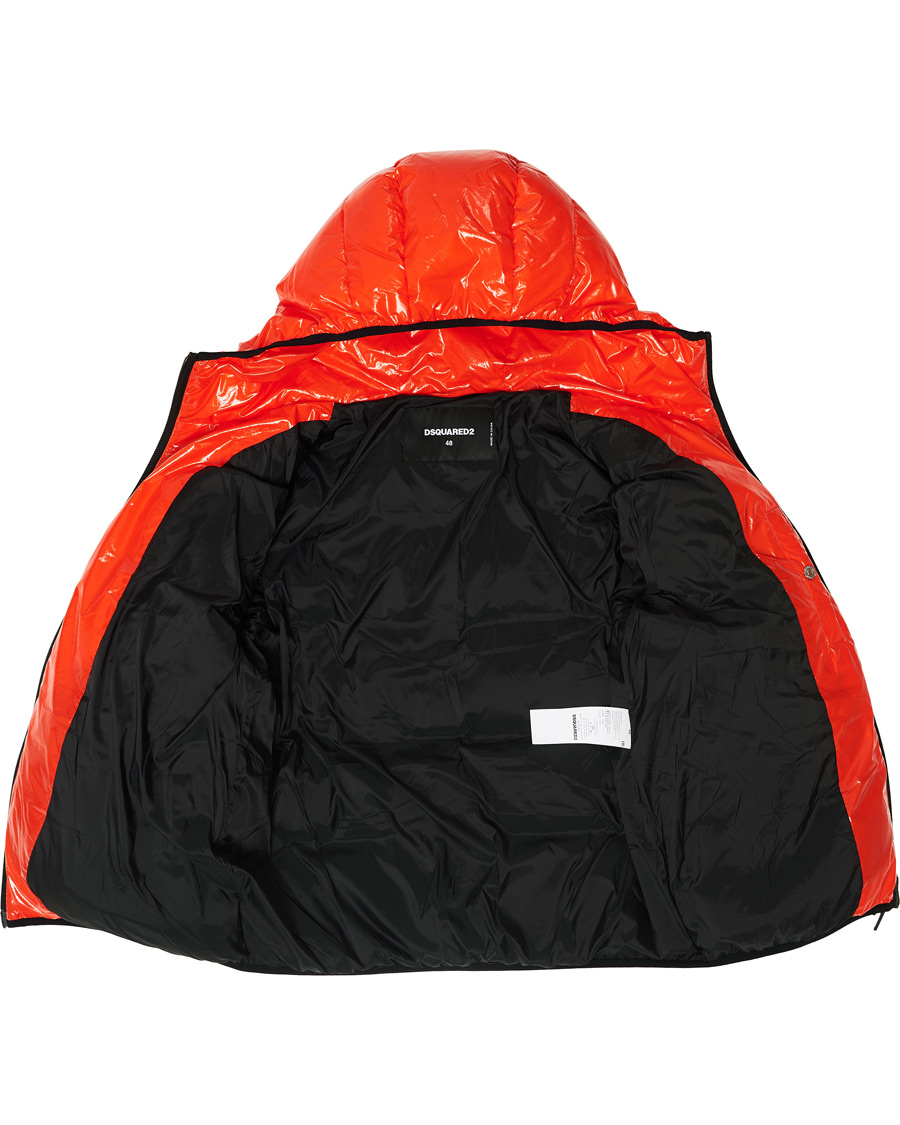 Herre | Jakker | Dsquared2 | Puffer Jacket Orange