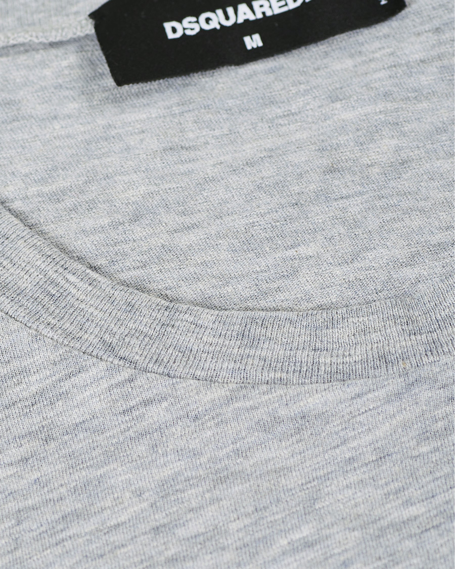 Herre | T-Shirts | Dsquared2 | Tiger Tee Grey Heather