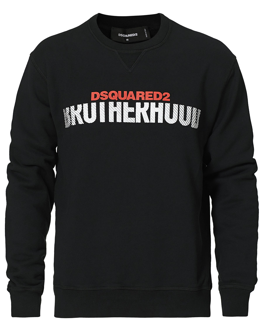 Herre | Trøjer | Dsquared2 | Brotherhood Sweatshirt Black